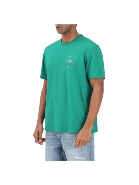 Tričko Calvin Klein Jeans zelená