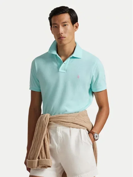 Поло Polo Ralph Lauren бирюзовый