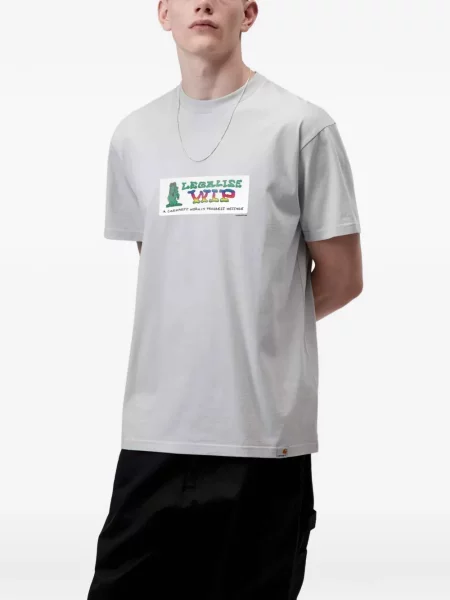 Тениска Carhartt Wip сиво