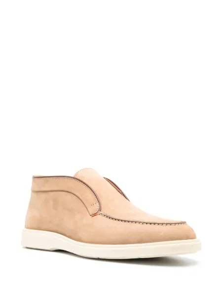Iš natūralios odos slip on auliniai batai Santoni
