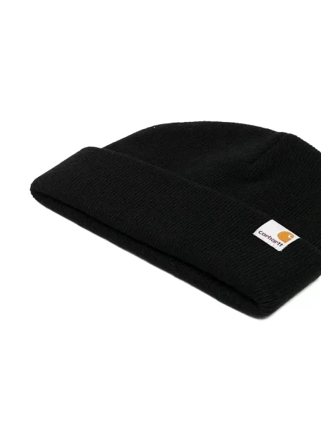 Căciulă Carhartt Wip cu autograf negru