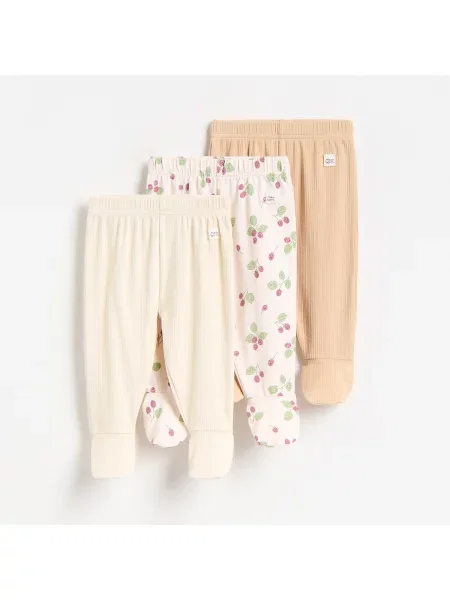 Reserved leggings 3 csomag bézs