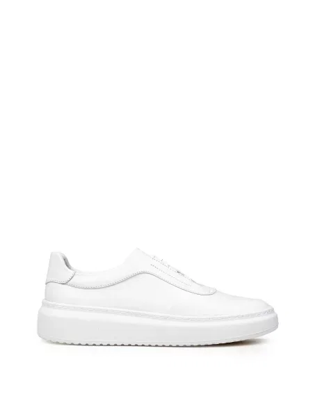 Шкіряні Кеди низькі Alex Bell білий