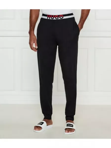 Hugo Bodywear Pantaloni de pijama Amsterdam negru