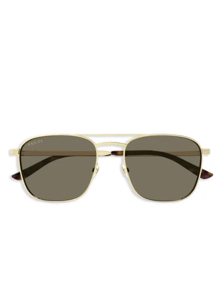 Saulės akiniai Gucci Eyewear auksinė
