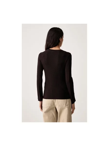 Mikina Armani Exchange hnedá