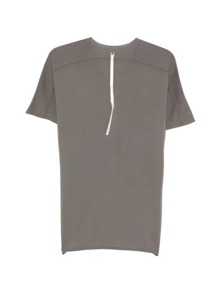 Tricou Label Under Construction cu decolteu rotund gri