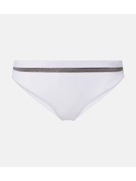 Bikini Brunello Cucinelli alb