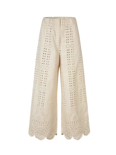 Crās Pantaloni Spiritcras murdar alb