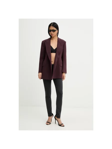 Skinny jeansy skinny Patrizia Pepe czarne