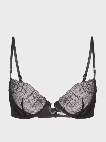 Без підкладки бюстгальтер Calvin Klein чорний