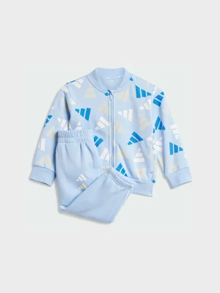 Костюмный спортивный костюм Adidas синий