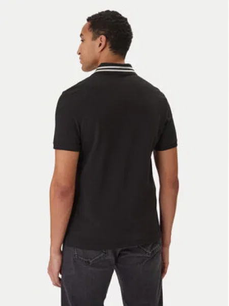 Calvin Klein Jeans Polo majica Monogram črna
