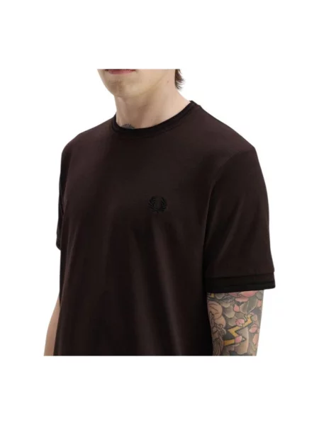Tričko Fred Perry hnedá