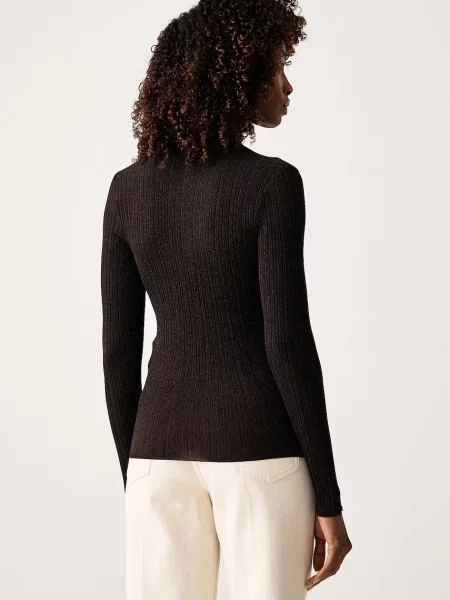 Guess sweter ELLIE brązowy