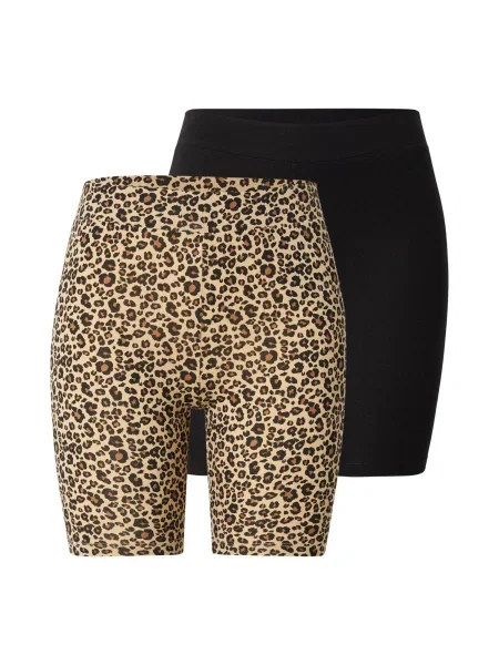 ONLY Carmakoma Legíny CARGABI béžová / hnedá čierna