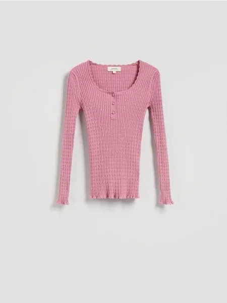 Reserved Pulover din roz-pudră roz