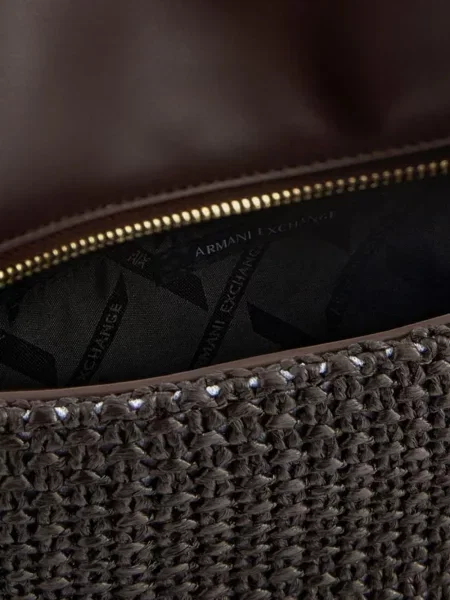 Geantă Armani Exchange maro