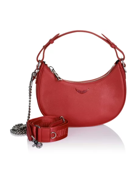 Torebka Zadig&voltaire skórzana czerwona