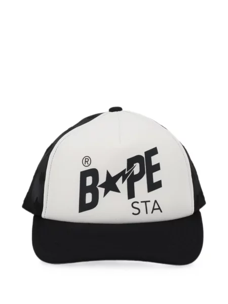 Șapcă A Bathing Ape® cu imagine negru