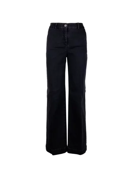 Blugi cu picior larg Via Masini 80 negru