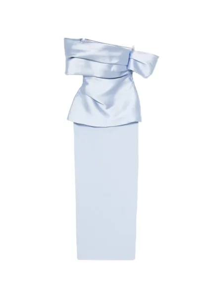 Rochie maxi Solace London albastru
