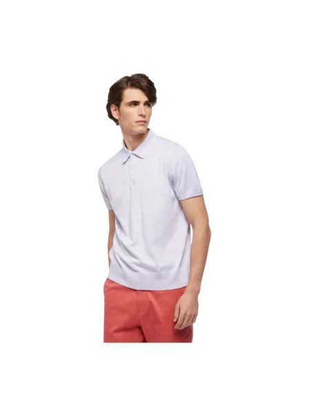 Sweter Brooks Brothers z krótkim rękawem szary