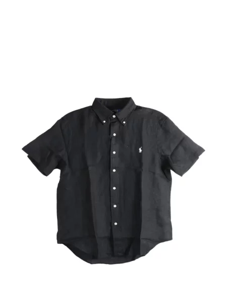 Cămașă Polo Ralph Lauren cu broderie negru