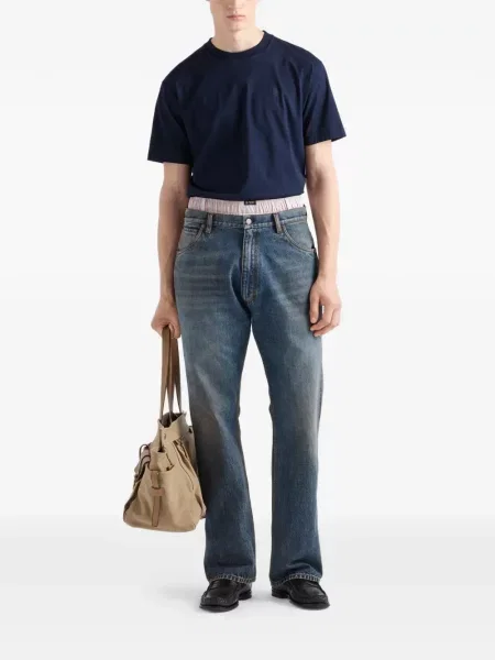 Tricou Prada albastru