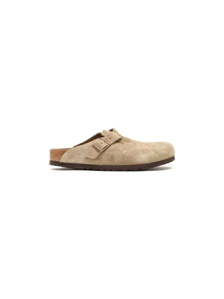 Sneakers Birkenstock Boston BS Suede Leather Sandcastle EUR 36 fekete