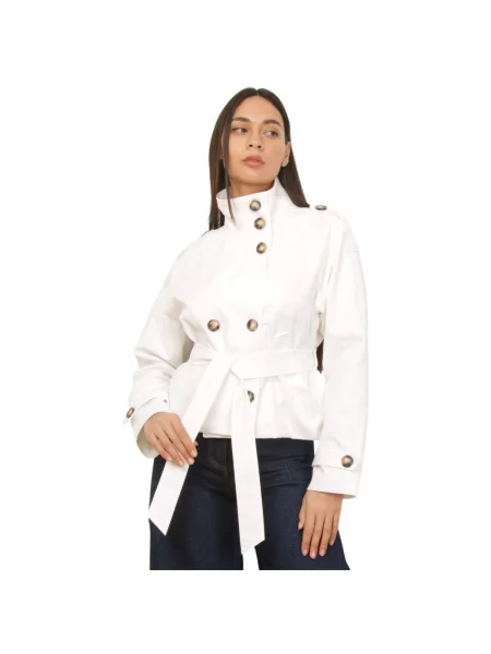 Geacă La Modeuse alb