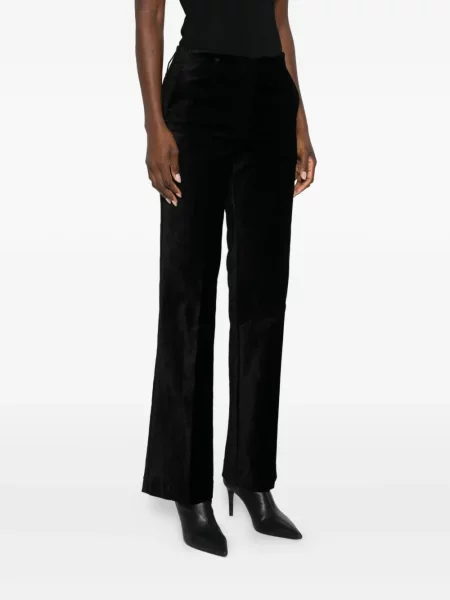 Pantaloni Forte_forte de catifea negru