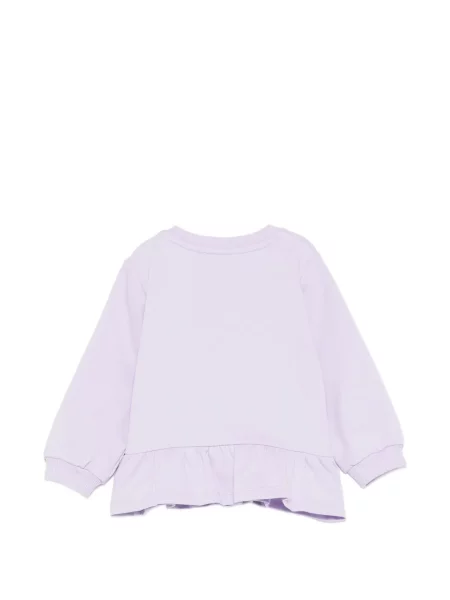 Top dziecięcy Moschino fioletowy