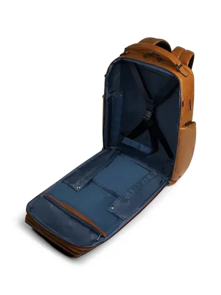 Rucsac Piquadro din piele maro