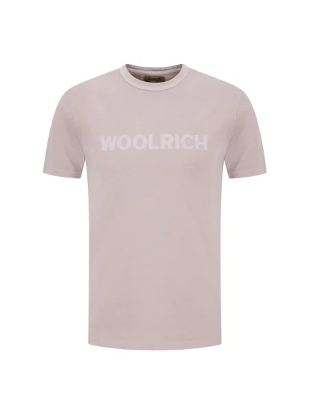 Koszulka Woolrich beżowa