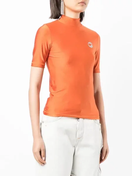 Tricou Coperni cu imagine portocaliu