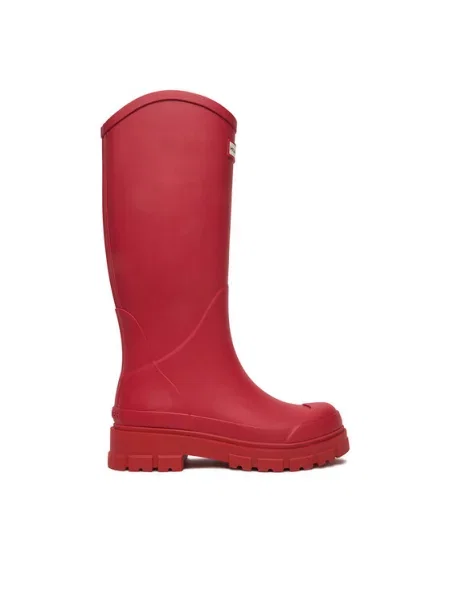 Резиновые сапоги Hunter красные