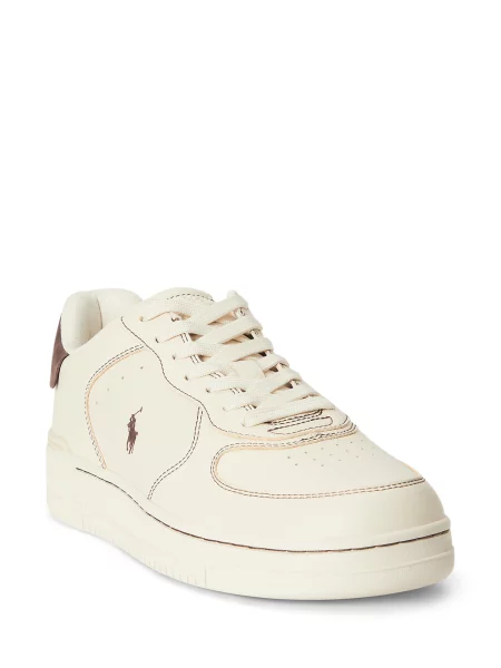 Sneakerși Polo Ralph Lauren maro