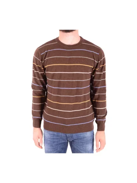 Sweter Gant brązowy
