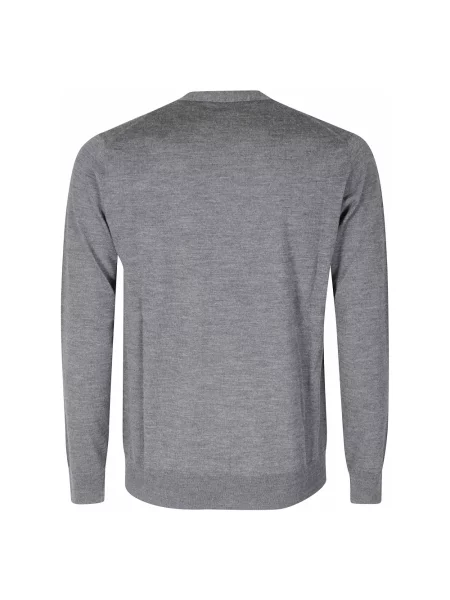 Sweter Paolo Pecora wełniany szary