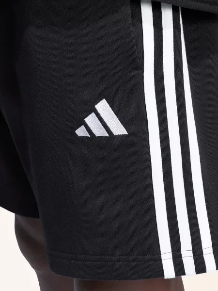 Adidas Teplákové Kraťasy 3s černá bílá