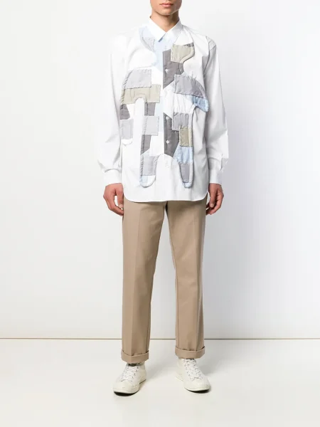 Cămașă Comme Des Garçons Shirt lungă alb