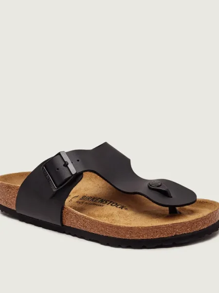 Papuci Birkenstock din piele negru
