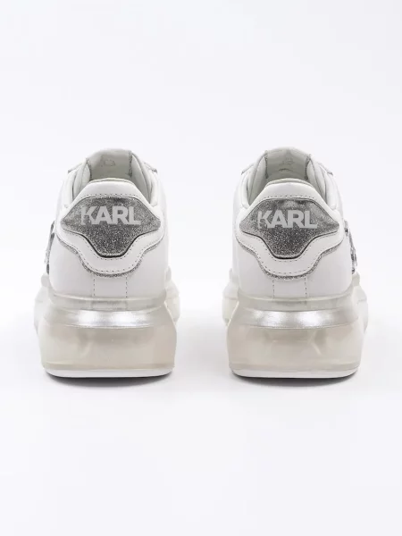 Кожаные кроссовки Karl Lagerfeld белые