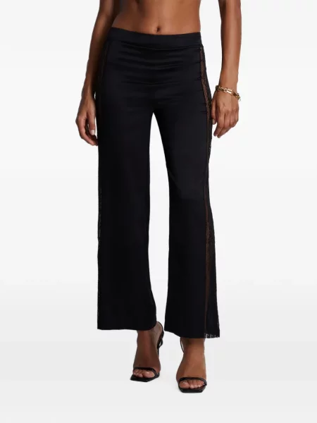 Pantaloni Aubade din dantelă negru