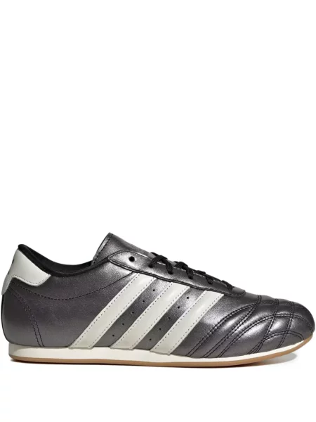 Sneakerși Adidas din dantelă gri