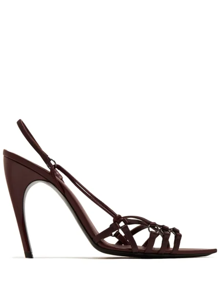 Sandały Nensi Dojaka na ramiączkach czerwone