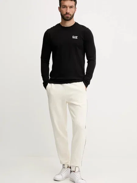 Póló Ea7 Emporio Armani fekete