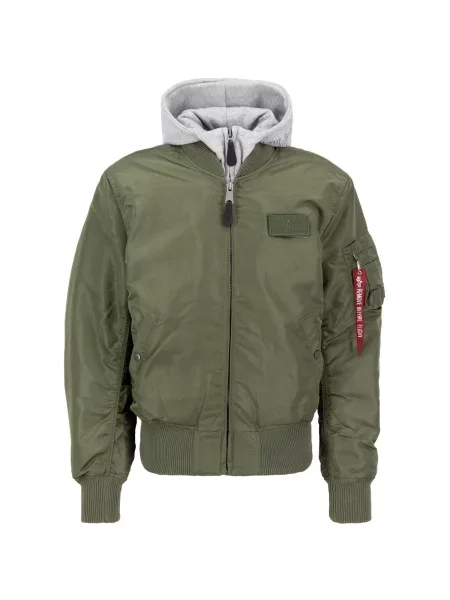 ALPHA INDUSTRIES Geacă de primăvară-toamnă verde