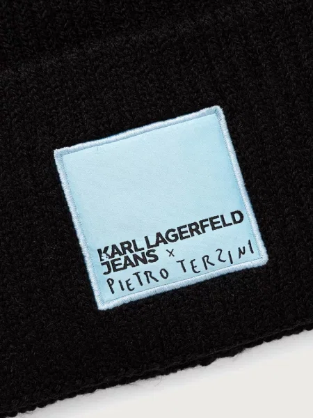Шерстяная шапка Karl Lagerfeld Jeans
